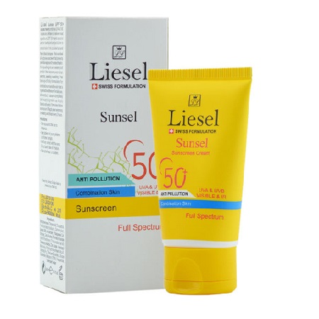 LIESEL Sunsel Combination Skin Sunscreen Cream SPF+50